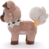 Officiële Pokemon knuffel Rockruff KutaKutaTatta 33cm lang Takara tomy (Medium)